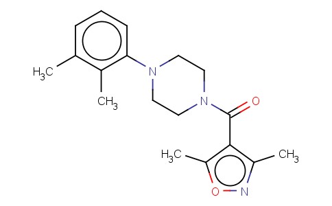 (3,5-DIMETHYL-4-ISOXAZOLYL)[4-(2,3-DIMETHYLPHENYL)-1-PIPERAZINYL]-METHANONE